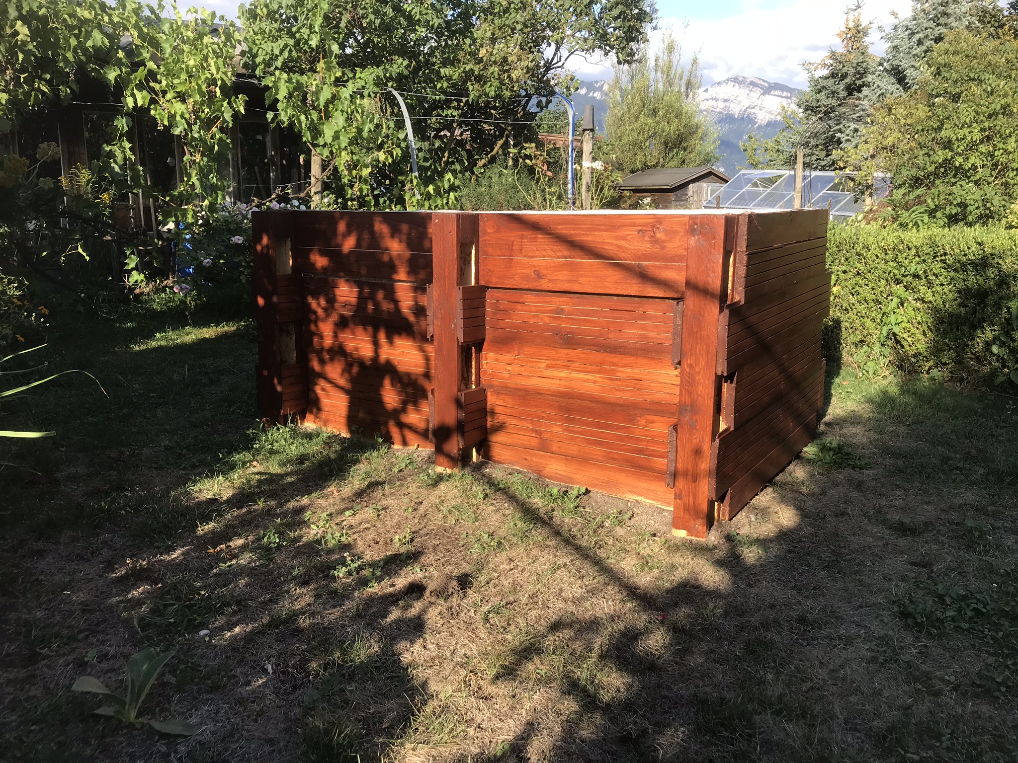 Abendsaufnahme aus der Dokumentation «Selbstversorger Permakultur…», August 2018
