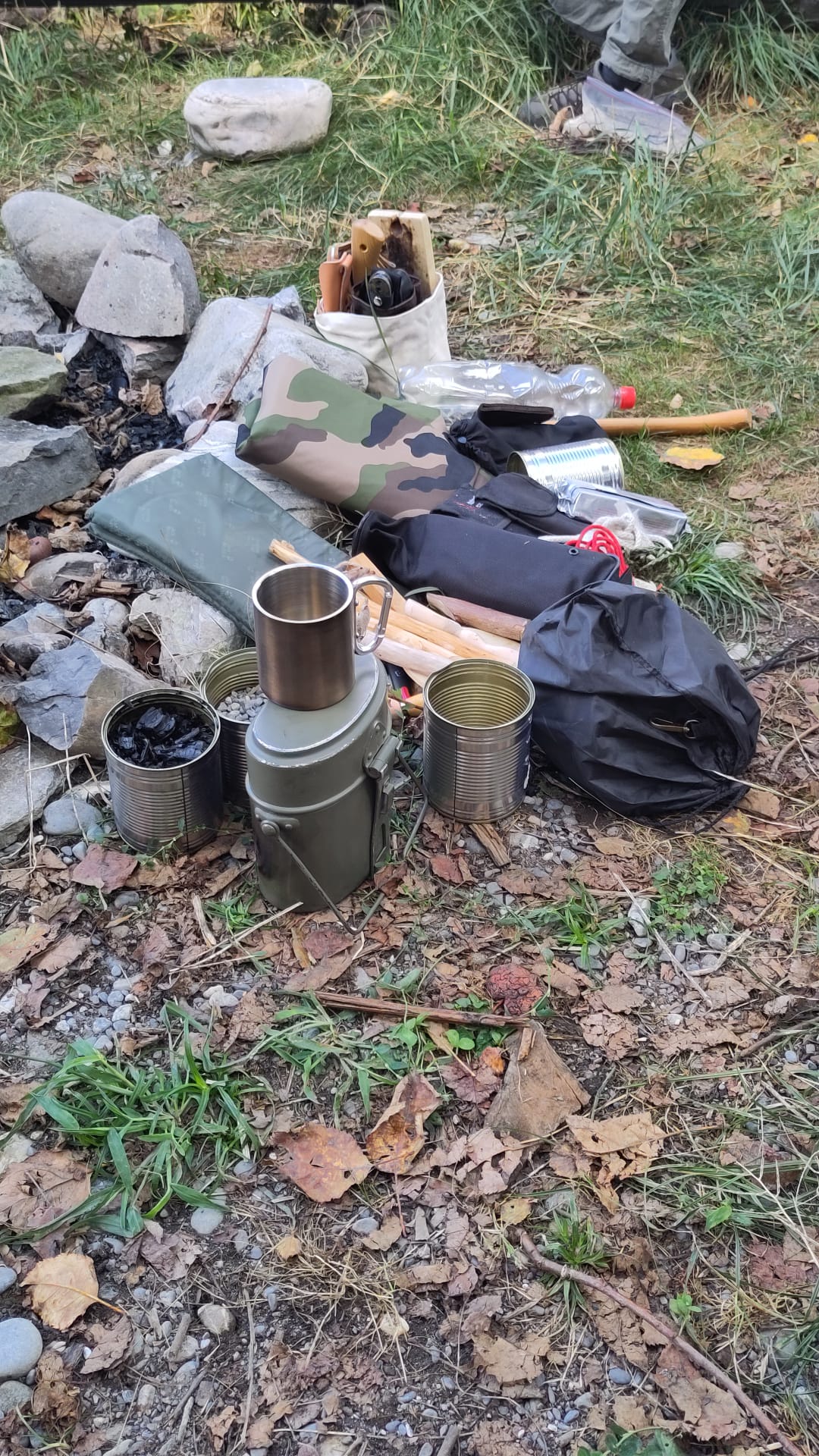 Dokumentationsbild aus dem Beitrag «Erlebniskurs «Bushcraft, Survival…», importiert ohne EXIF-Daten