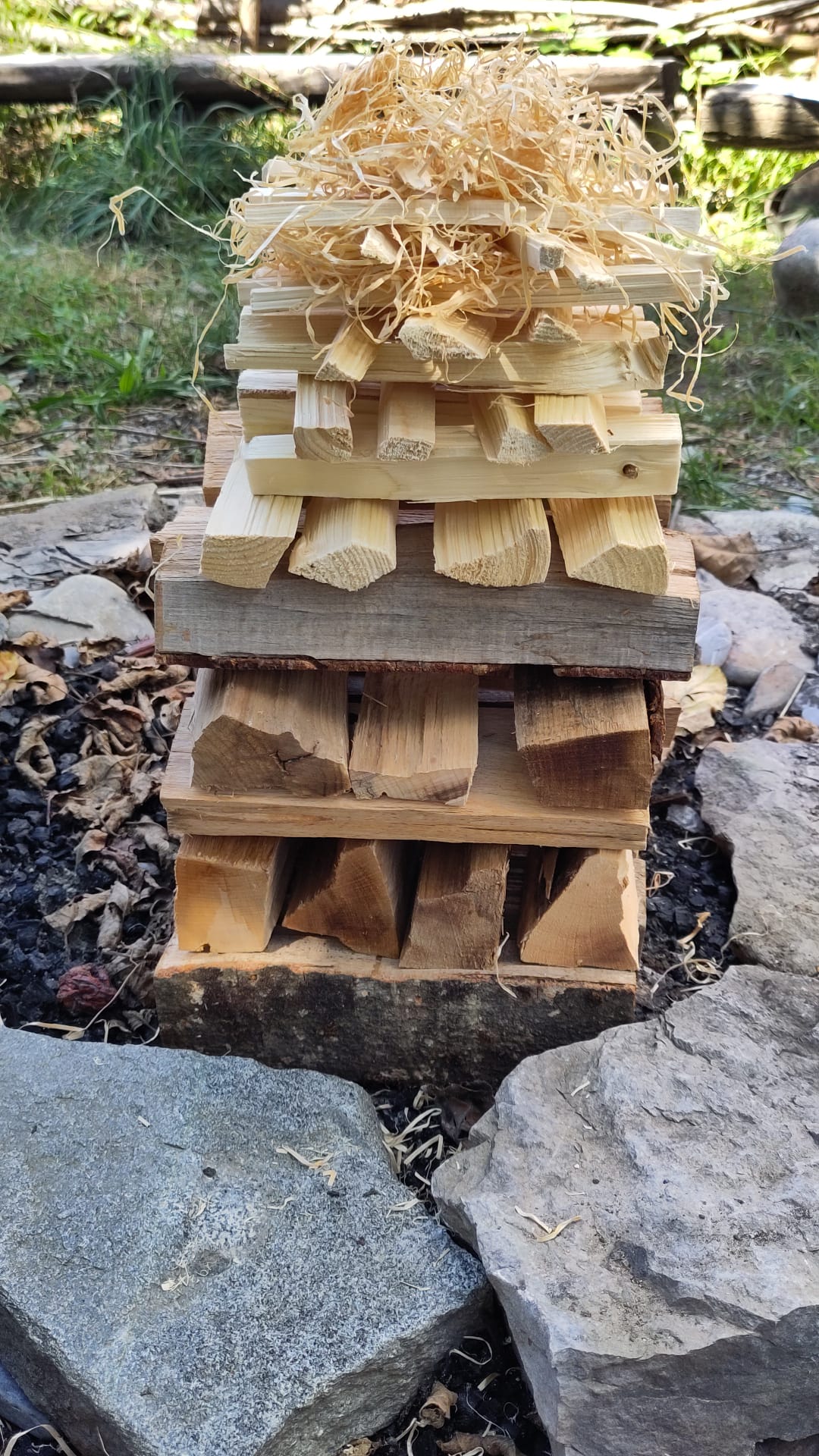 Dokumentationsbild aus dem Beitrag «Erlebniskurs «Bushcraft, Survival…», importiert ohne EXIF-Daten