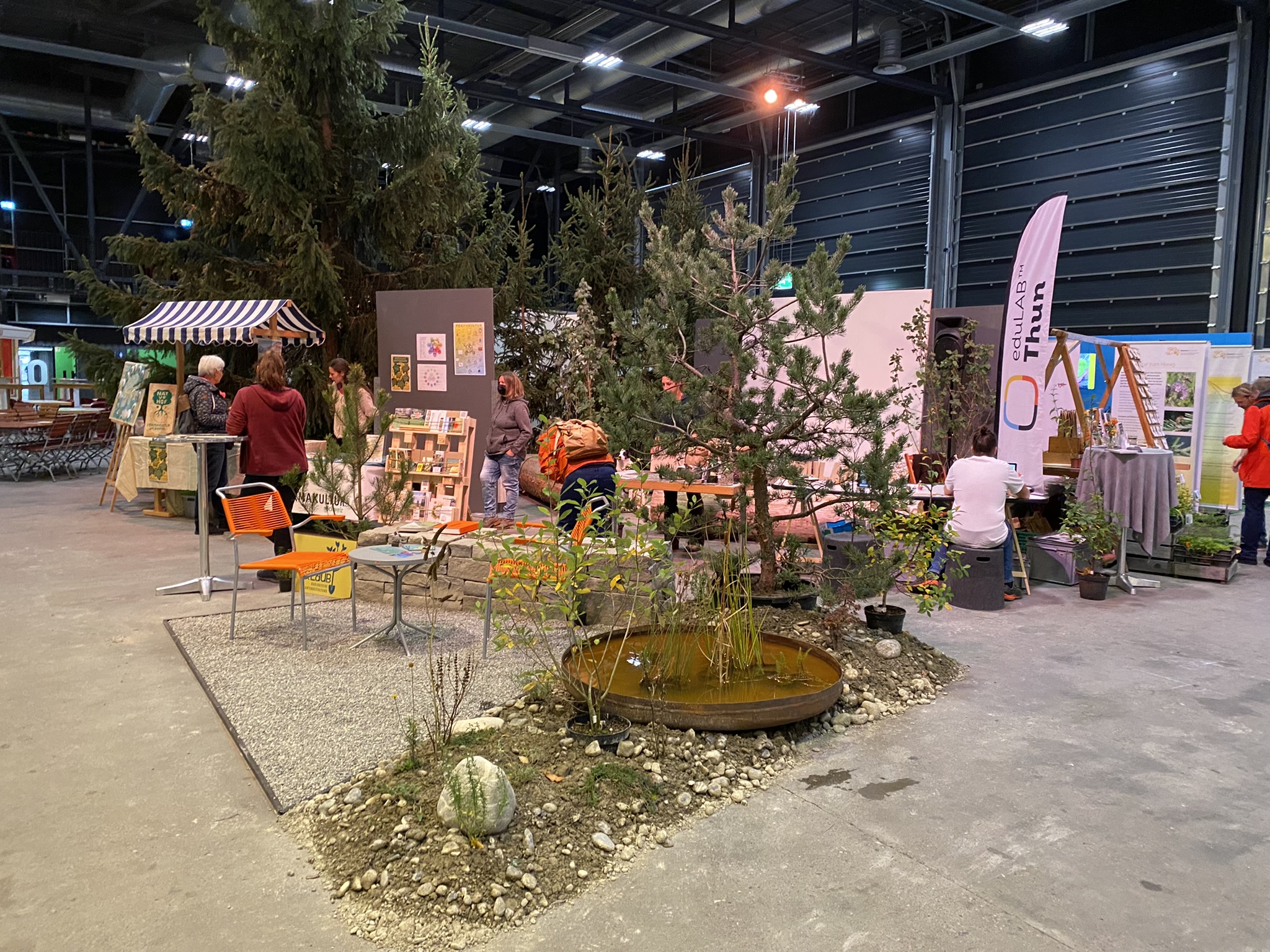 Aufnahme aus der Dokumentation «Neuland-Ausstellung in Thun mit der…», November 2022