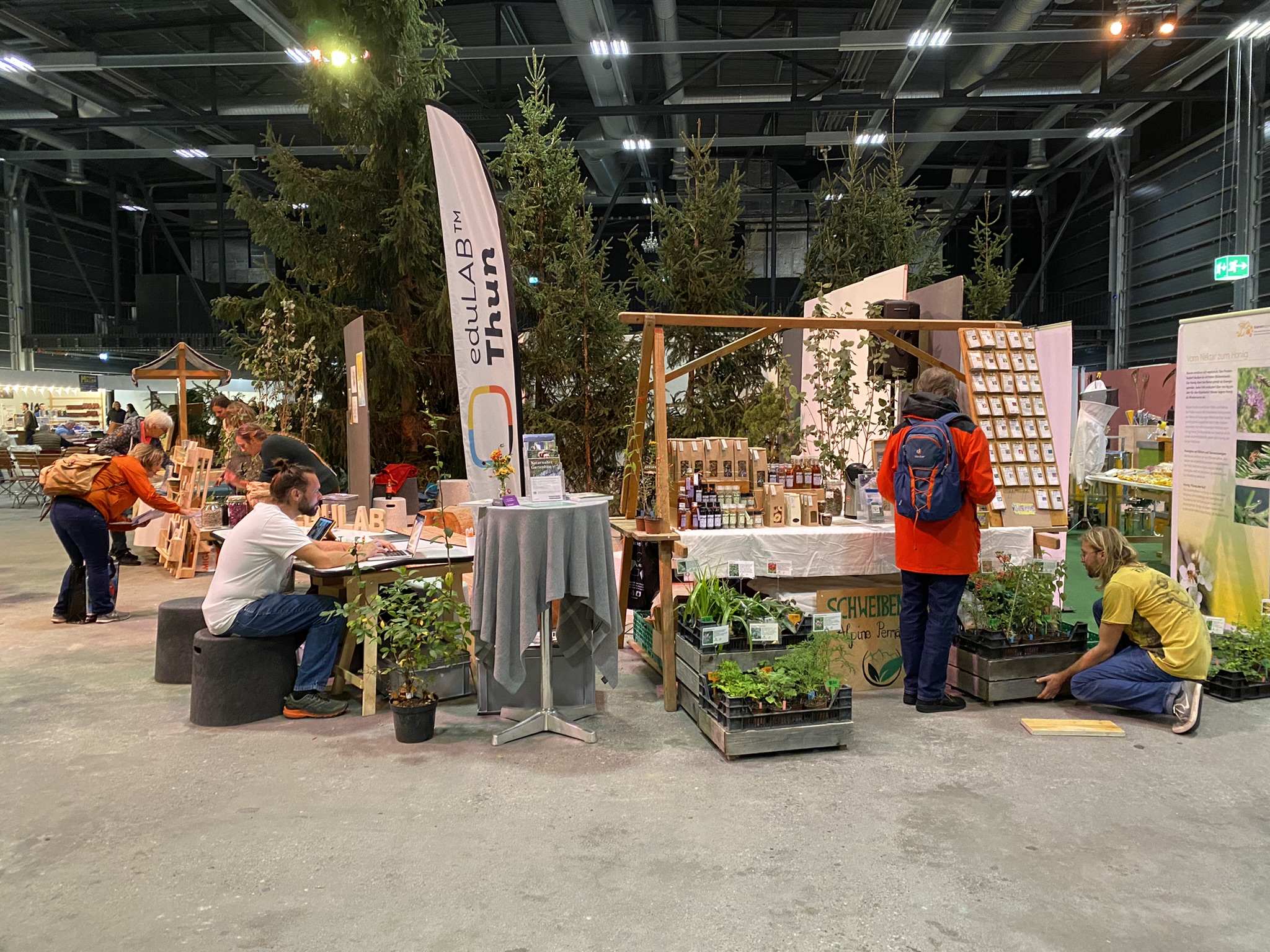 Aufnahme aus der Dokumentation «Neuland-Ausstellung in Thun mit der…», November 2022