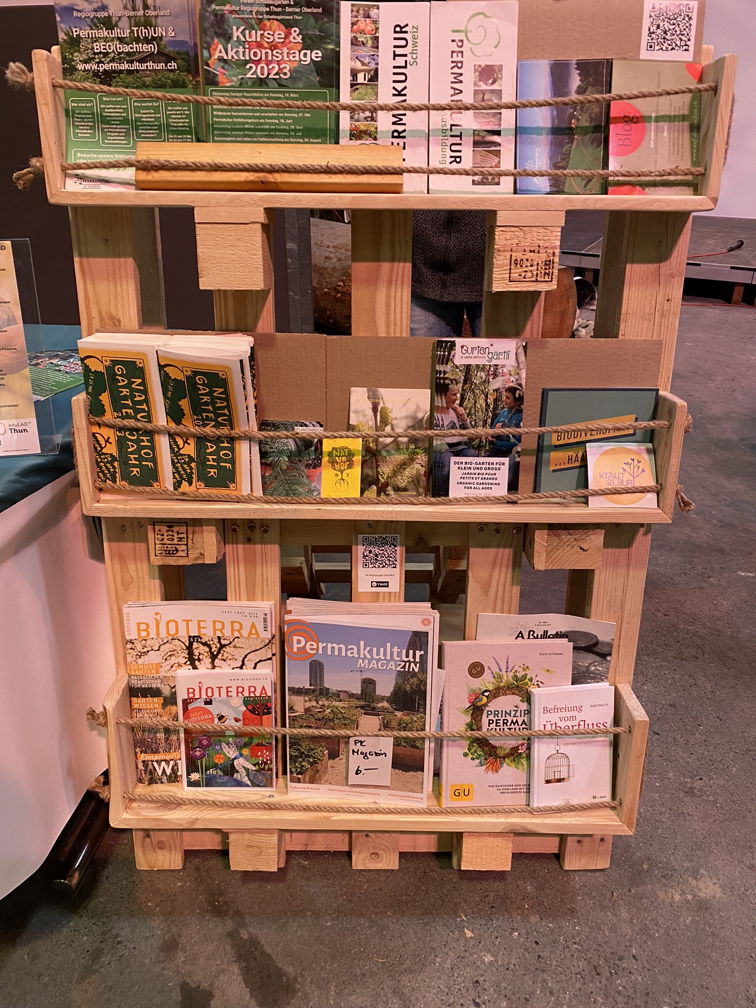 Aufnahme aus der Dokumentation «Neuland-Ausstellung in Thun mit der…», November 2022