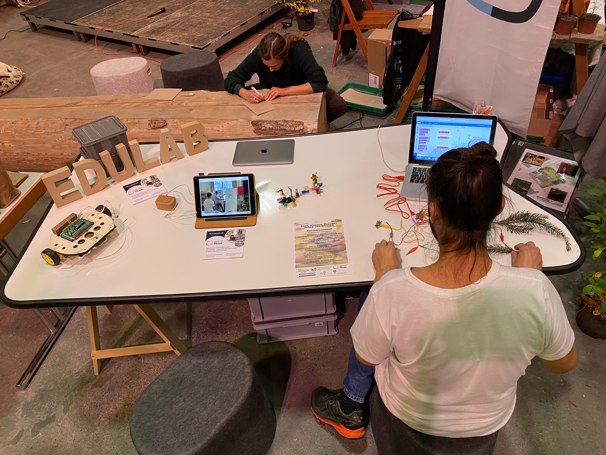 Aufnahme aus der Dokumentation «Neuland-Ausstellung in Thun mit der…», November 2022