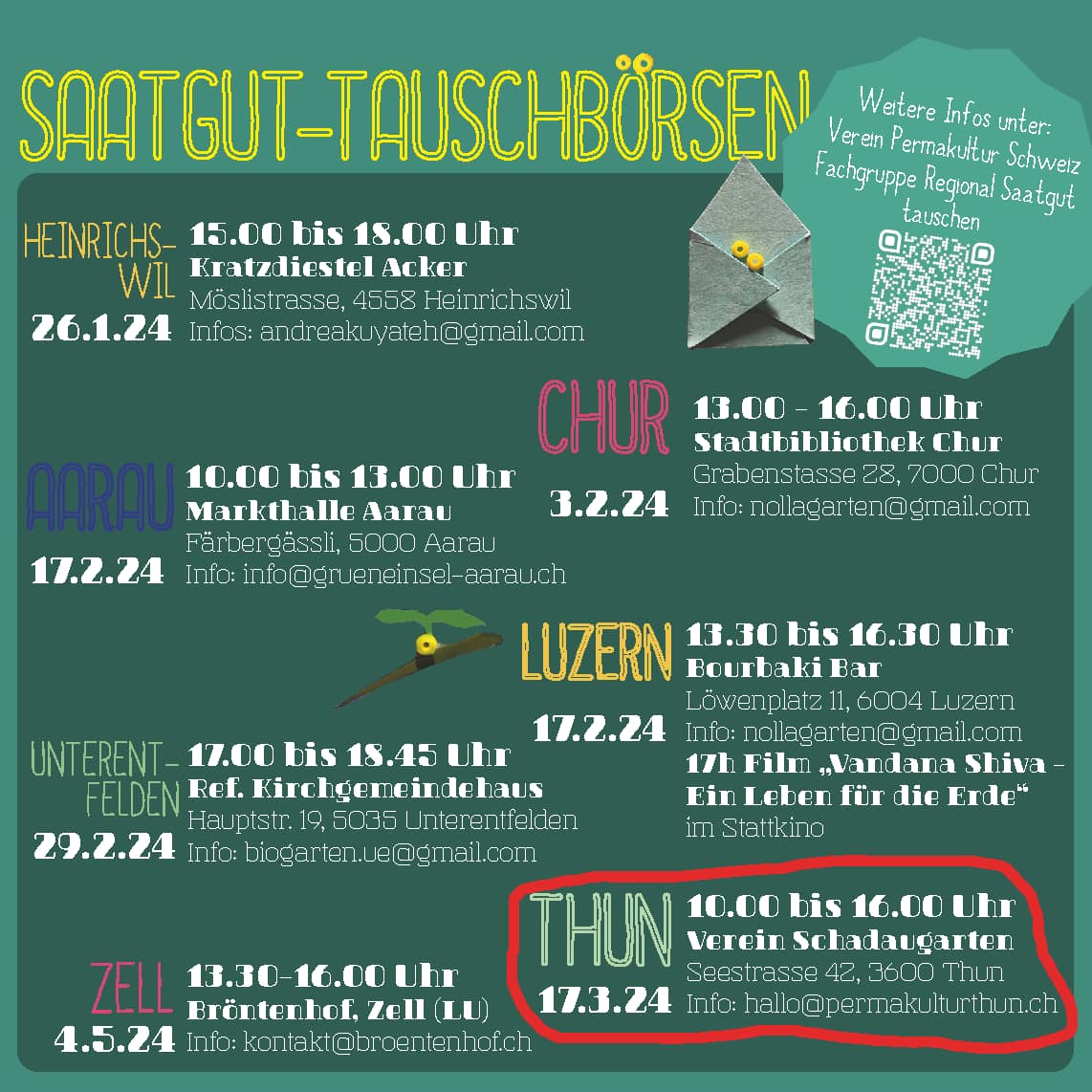 Importiertes Bild aus Social Media zum Beitrag «2. Saatgut-Tauschbörse in der alten…»