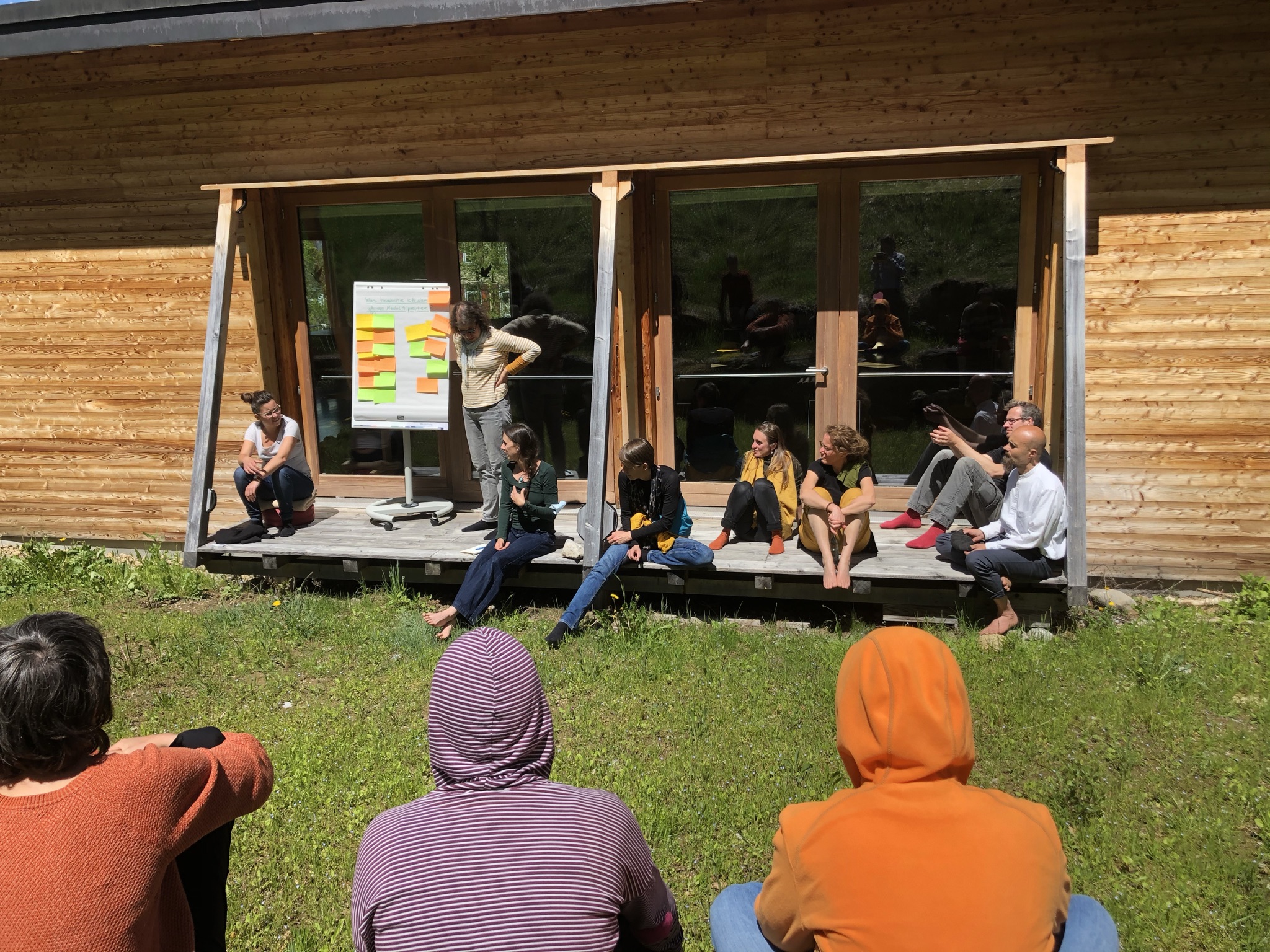 Aufnahme aus der Dokumentation «PDC Modul 4 Planofuturo – Schweibenalp», Mai 2021