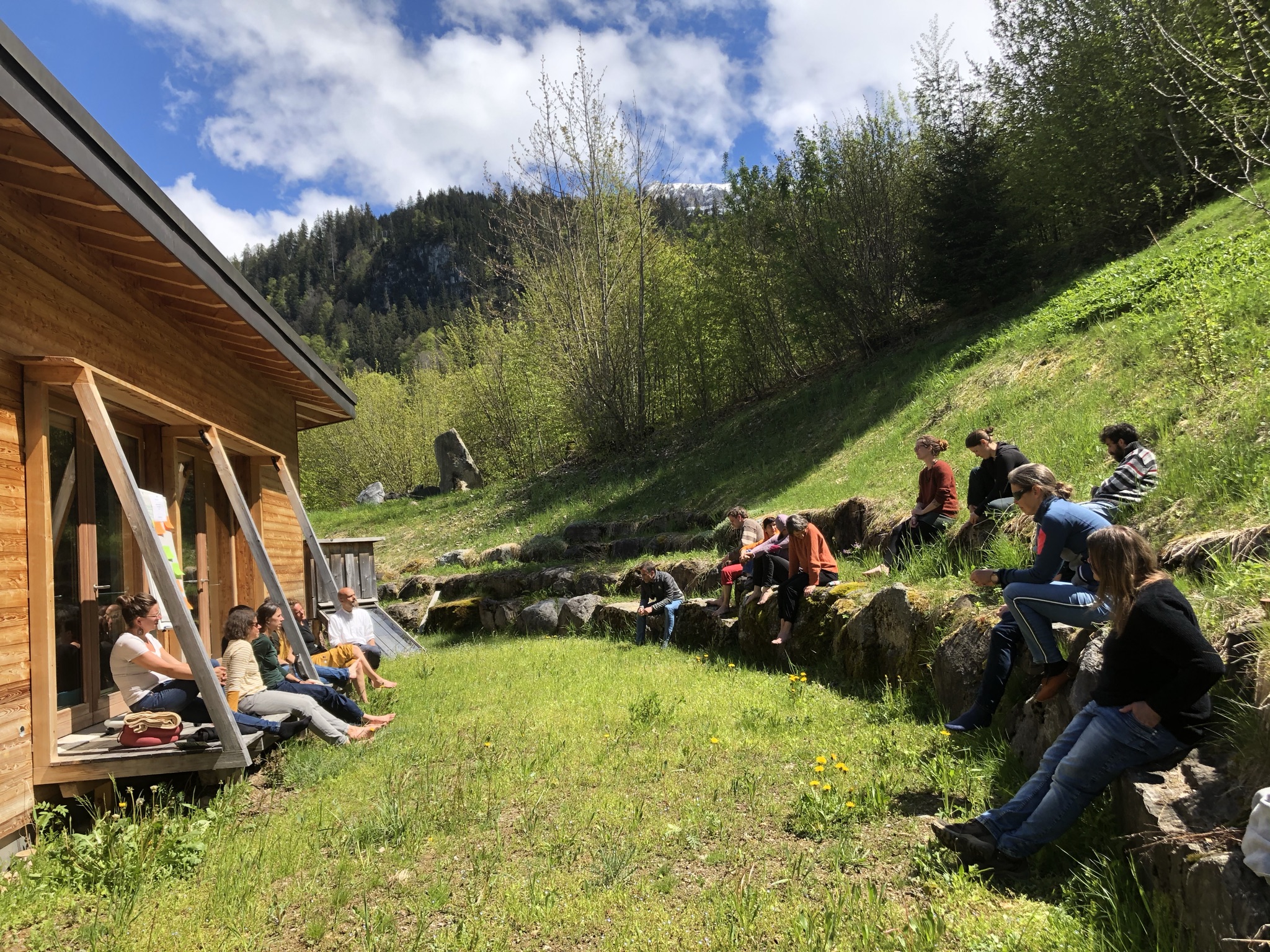 Aufnahme aus der Dokumentation «PDC Modul 4 Planofuturo – Schweibenalp», Mai 2021
