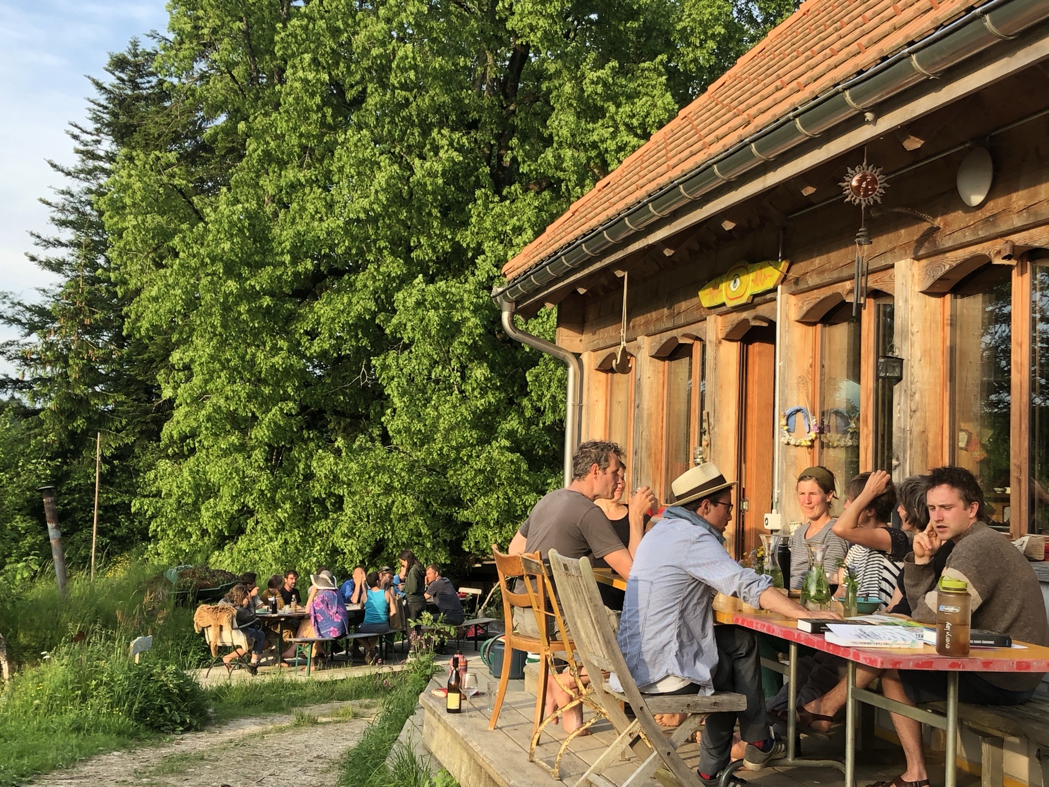 Abendsaufnahme aus der Dokumentation «PDC Modul 5 Planofuturo – Balmeggberg», Juni 2021