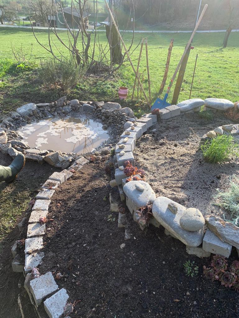 Dokumentationsbild aus dem Beitrag «Kräuterspirale Schwarzenbach», importiert ohne EXIF-Daten