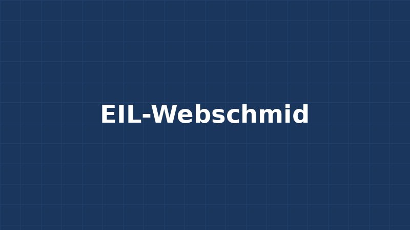 Vorschaubild des Webprojekts EIL-Webschmid mit Logo oder Screenshot der Startseite