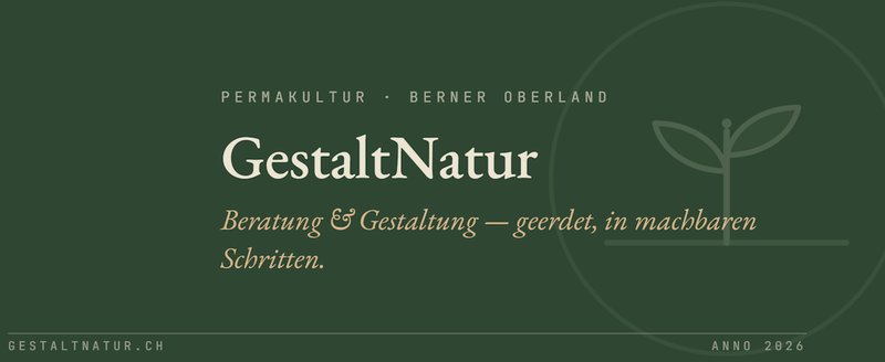 Bild «GestaltNatur Vorschau» — Portfolio- oder Dokumentationsbild für e-schmid.ch