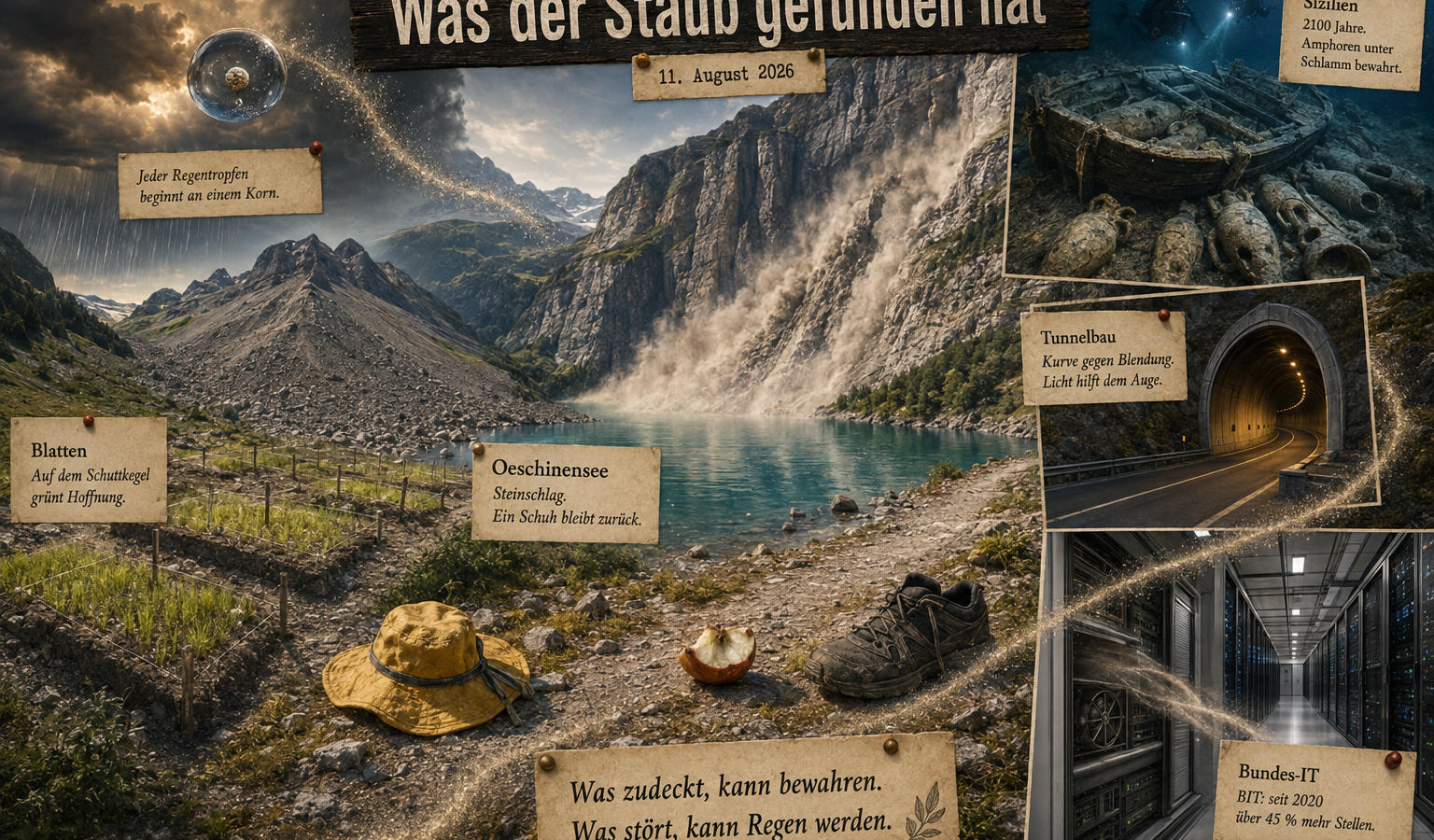 Was der Staub gefunden hat